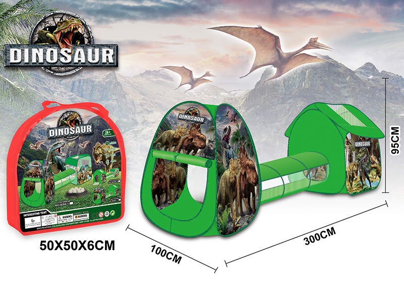 Dinosaur Tent Three-Piece Set
