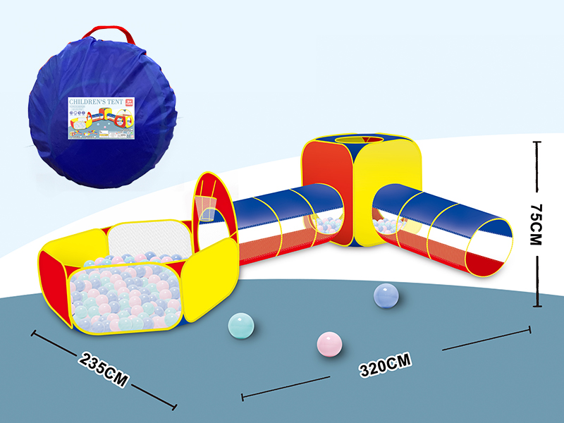 Children's Tent Four-Piece Set