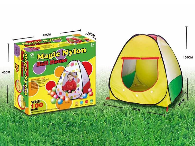 Children's Tent With 100pcs Ocean Balls