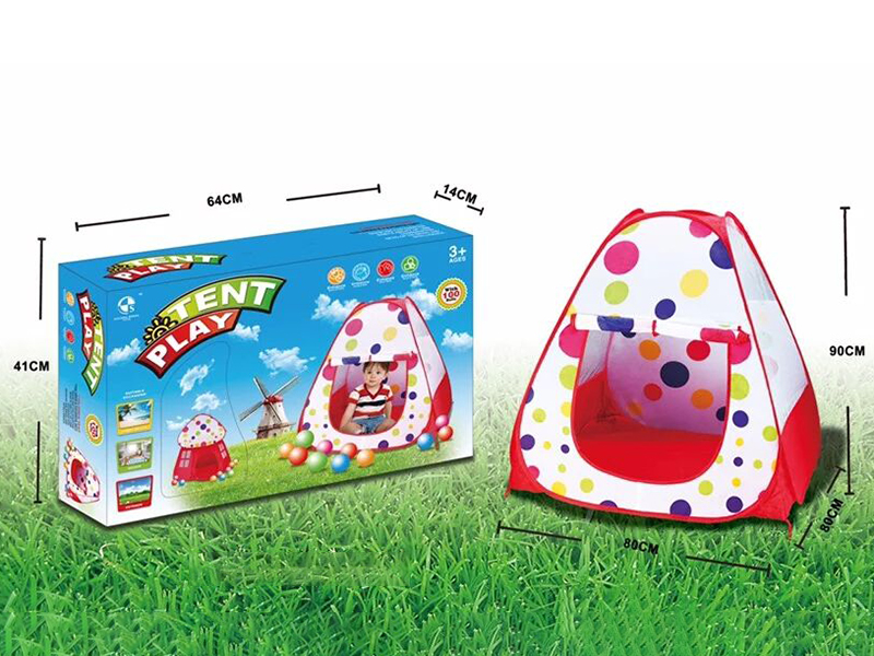 Children's Tent With 100pcs Ocean Balls