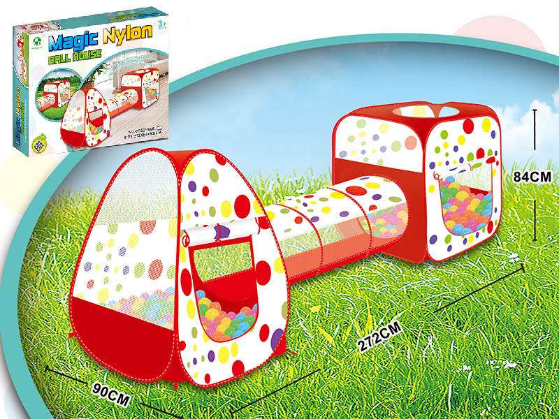 Children's Tent Three-Piece Set