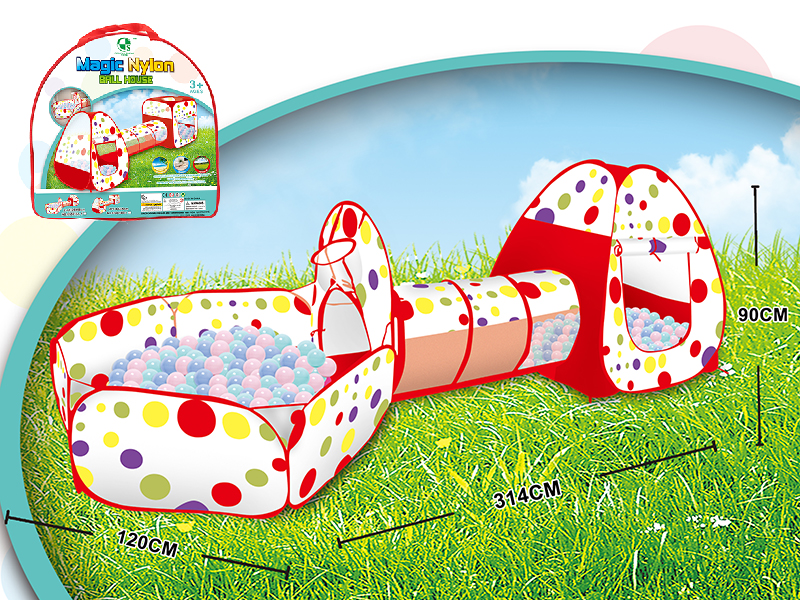 Children's Tent Three-Piece Set