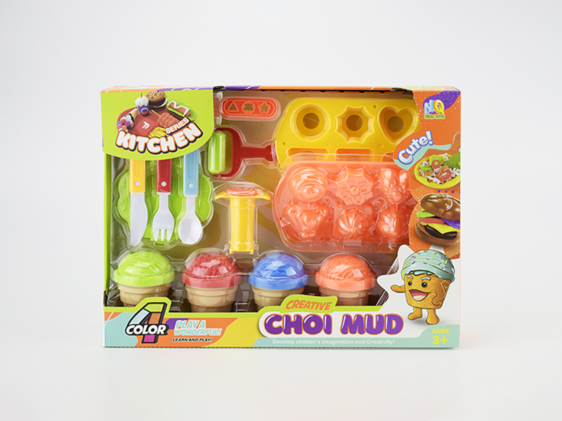 Colored Mud Dim Sum Set