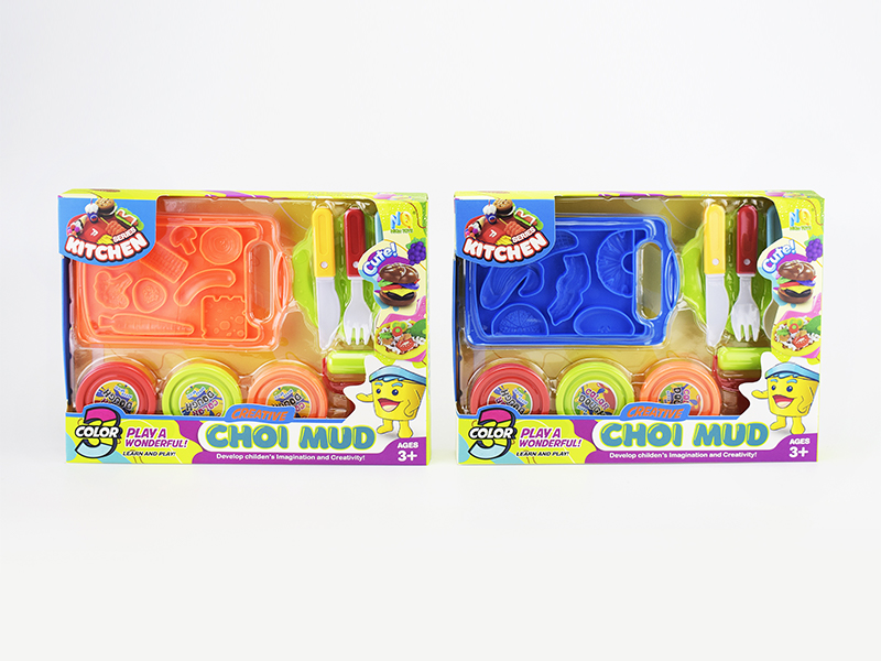 Colored Mud Kitchen Set