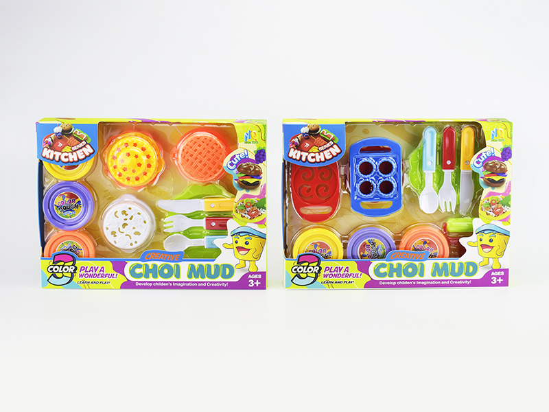 Colored Mud Dim Sum Set