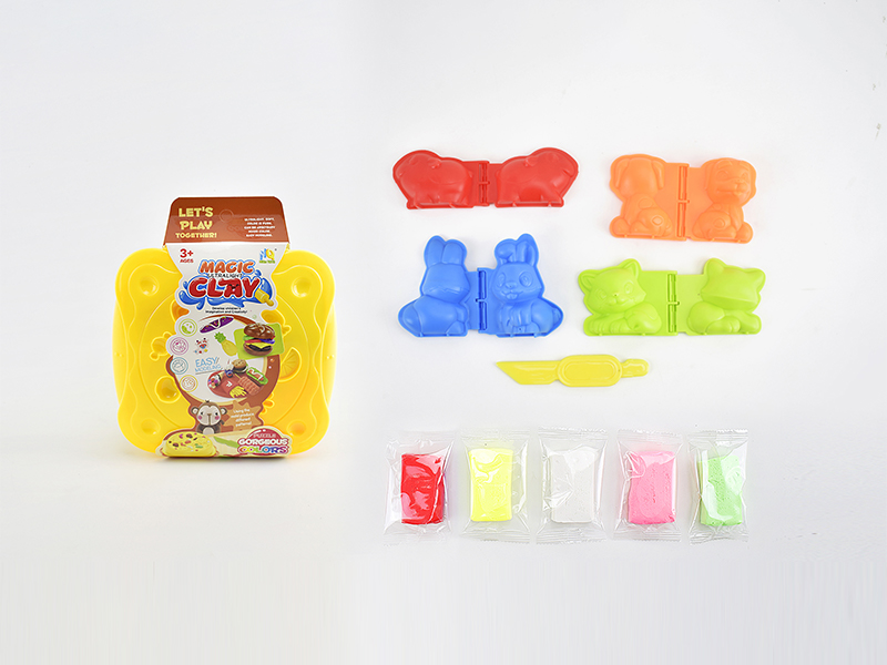 Ultra Light Clay 3D Animal Set