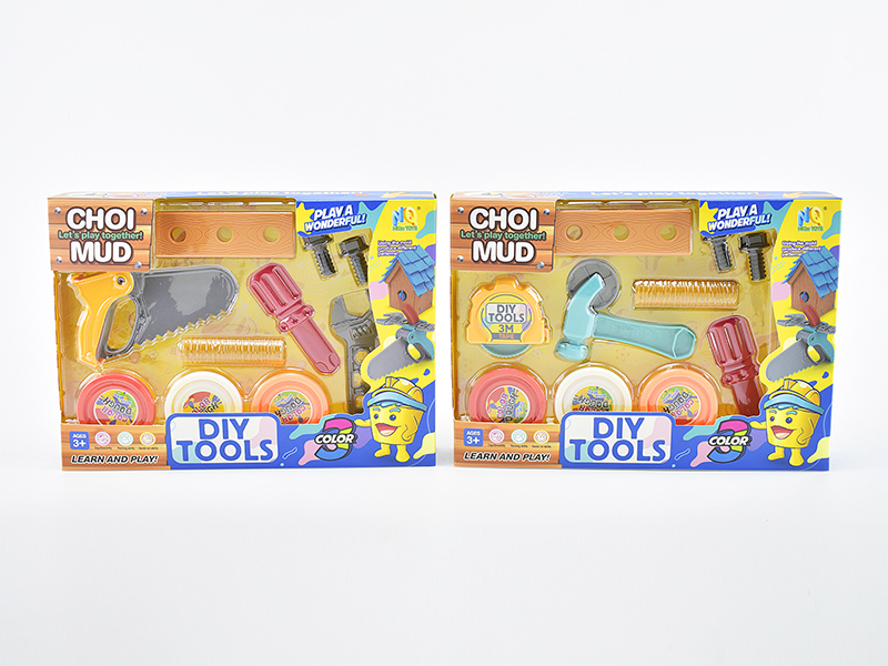 Colored Mud Tool Set