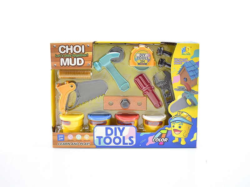 Colored Mud Tool Set