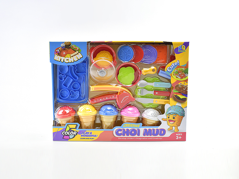 Colored Mud Kitchen Set