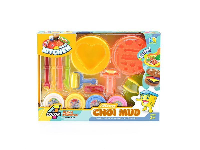 Colored Mud Cake Set
