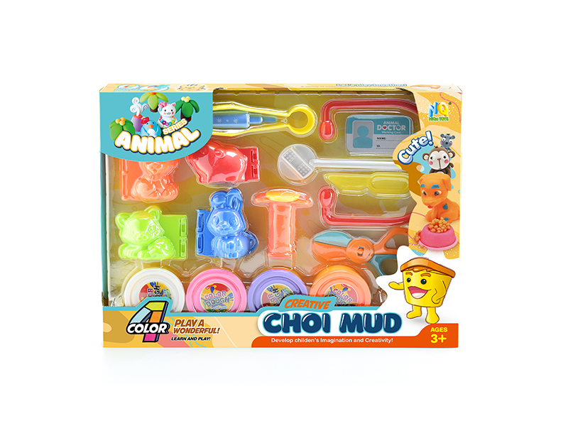 Colored Mud Animal Doctor