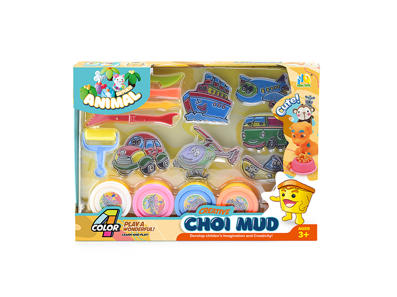 Colored Mud Transportation Set