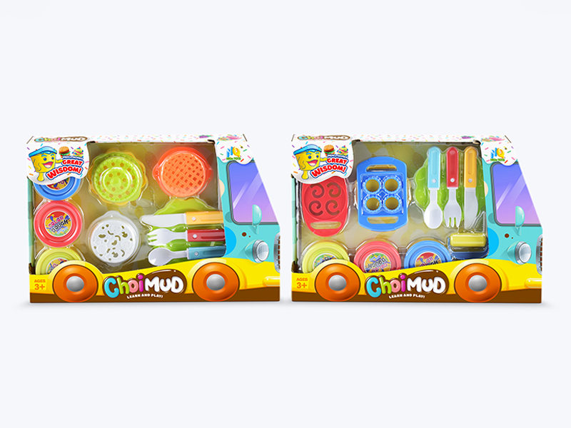 Colored Mud Dim Sum Set