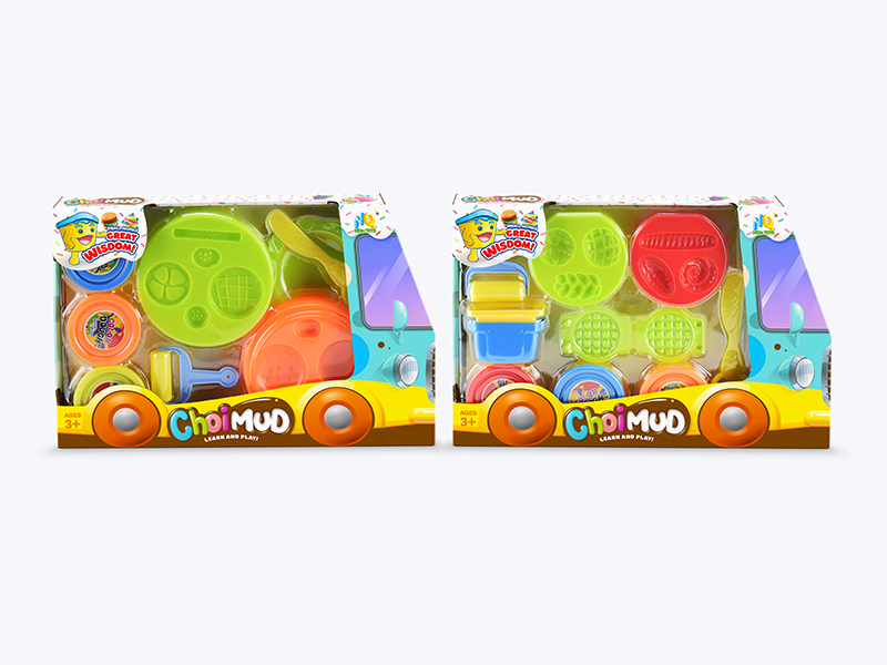 Colored Mud Hamburg Bread Set