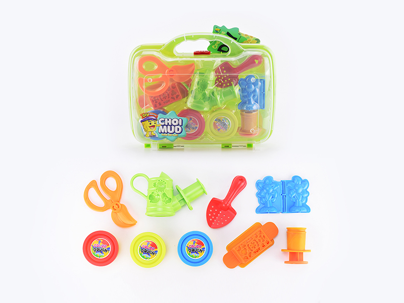 Colored Mud Flower Craftsman Set