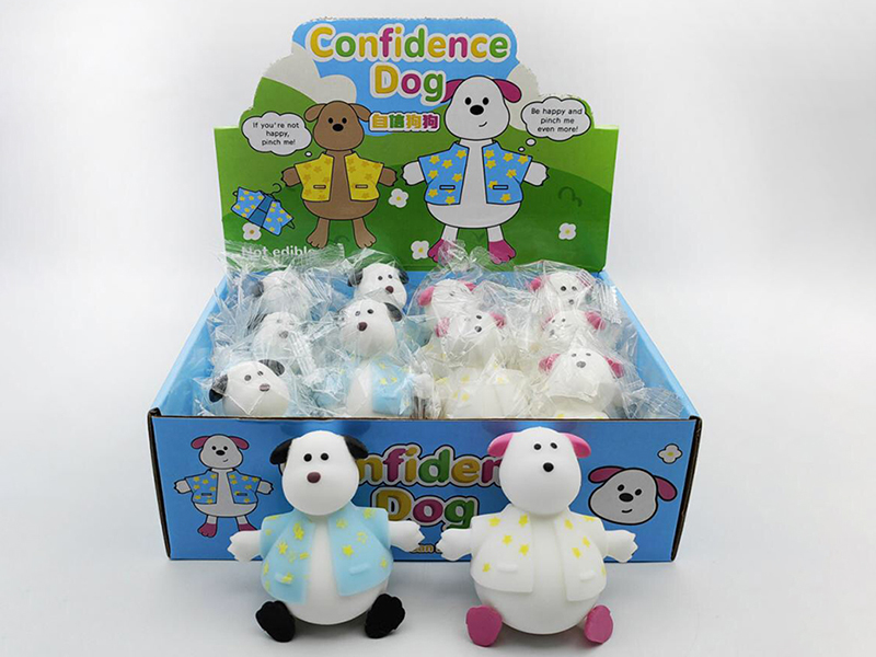 Decompression Toy Squeeze Dog 12pcs