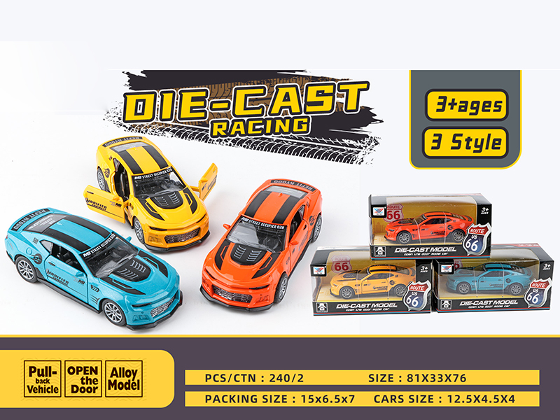 1:32 Pull Back Open The Doors Alloy Car(1PCS)