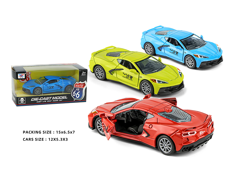 1:32 Pull Back Open The Doors Alloy Car(1PCS)