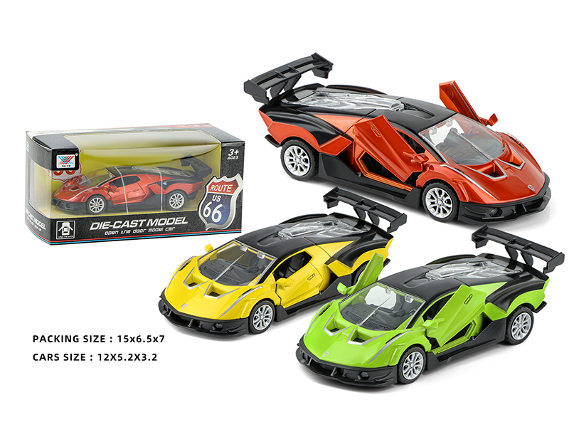 1:32 Pull Back Open The Doors Alloy Car - Supercar SCV12(1PCS)