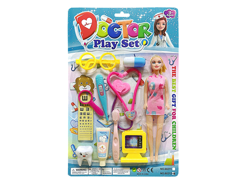 Doll+Doctor Toy Set