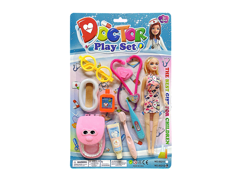 Doll+Doctor Toy Set