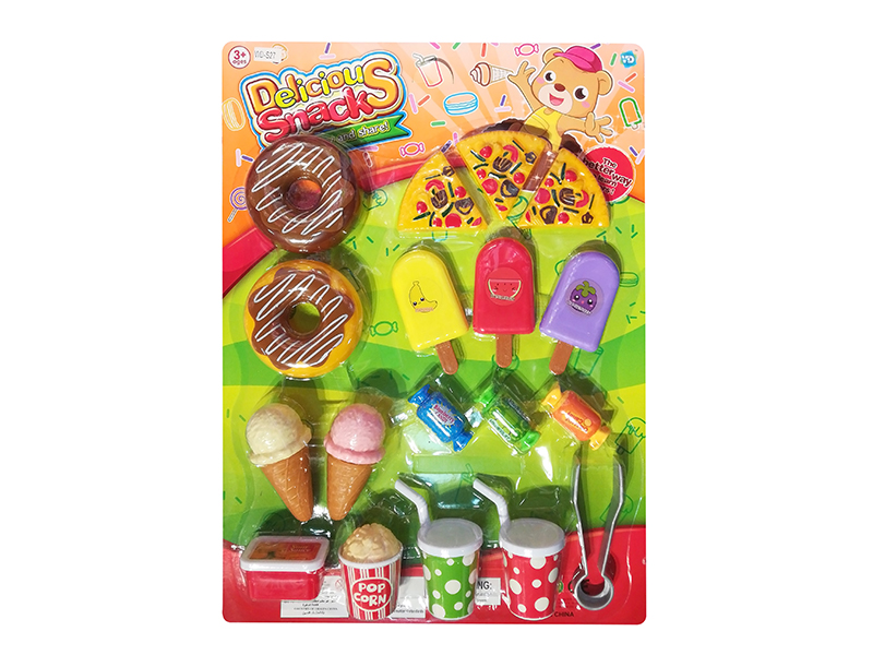 Hamburger Fast Food Set