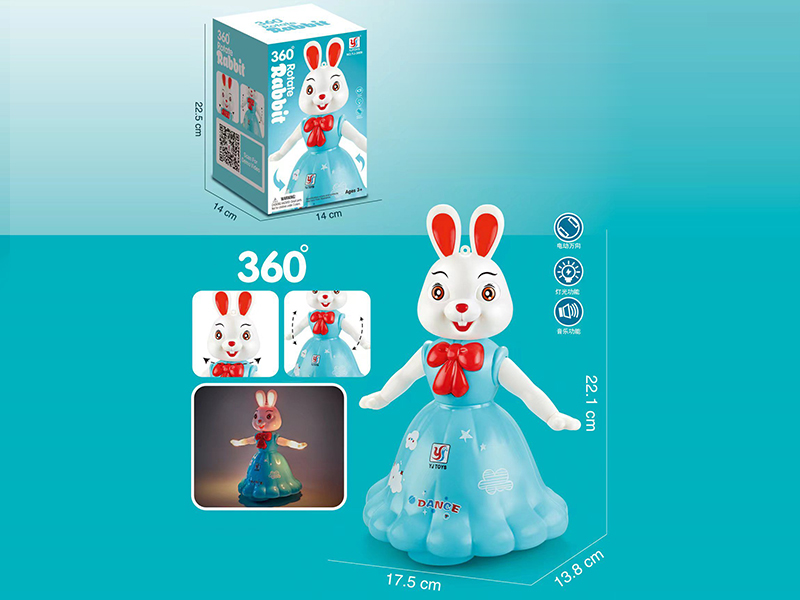 B/O Go And Bump Rotating Rabbit