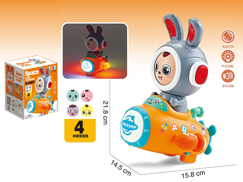 B/O Go And Bump Face Changing Space Rabbit