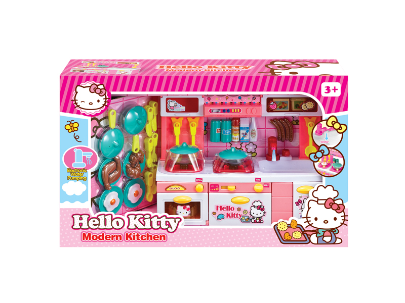 B/O Kitchen Set With Water Outlet Sound And Light