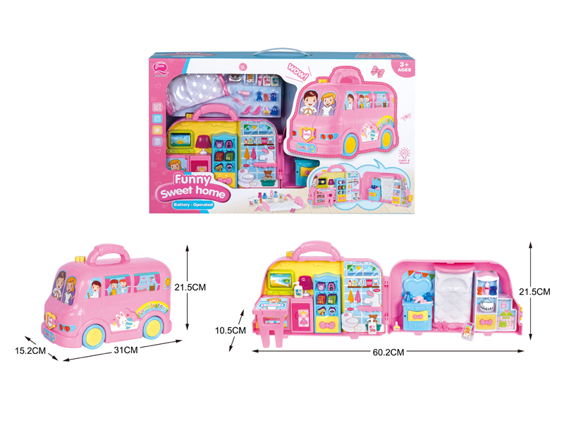 Multi Functional Puzzle Home Car