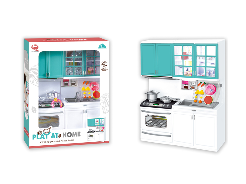 Light Green Kitchen Toy Set