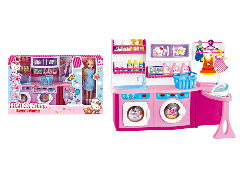 Fashion Laundry Room + Doll