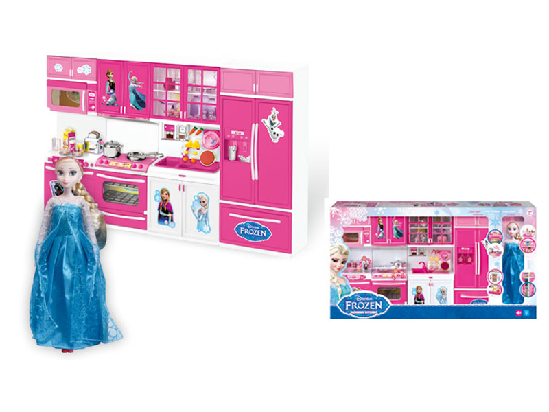 Kitchen Toy Set + Doll