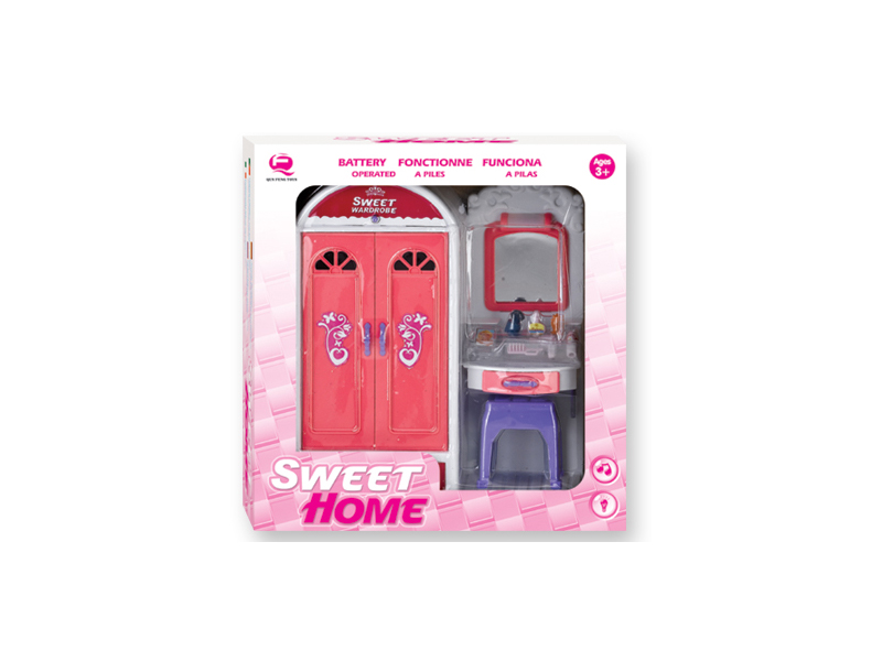 Pink Wardrobe Toy