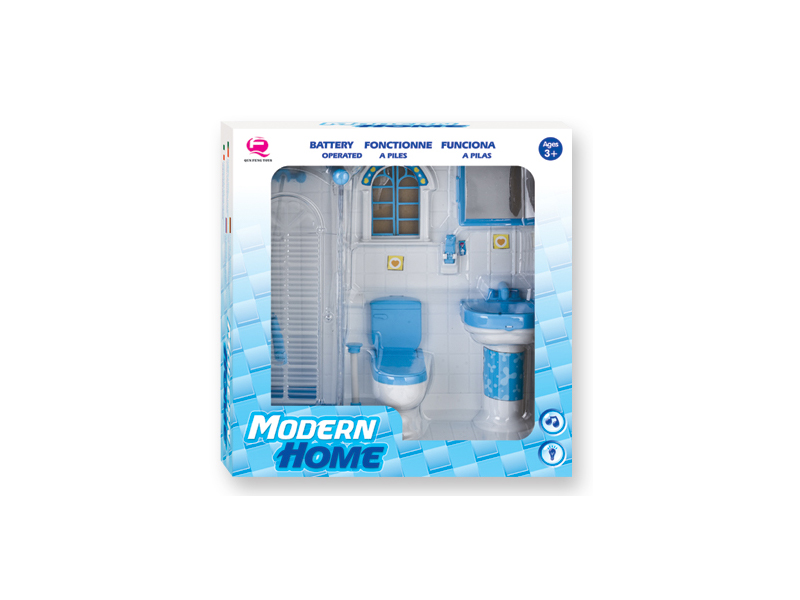 Blue Bathroom Toy