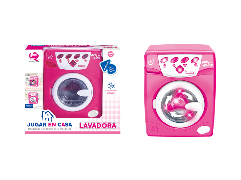 Pink Washing Machine Toy
