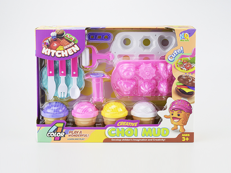 Colored Clay Dim Sum Set