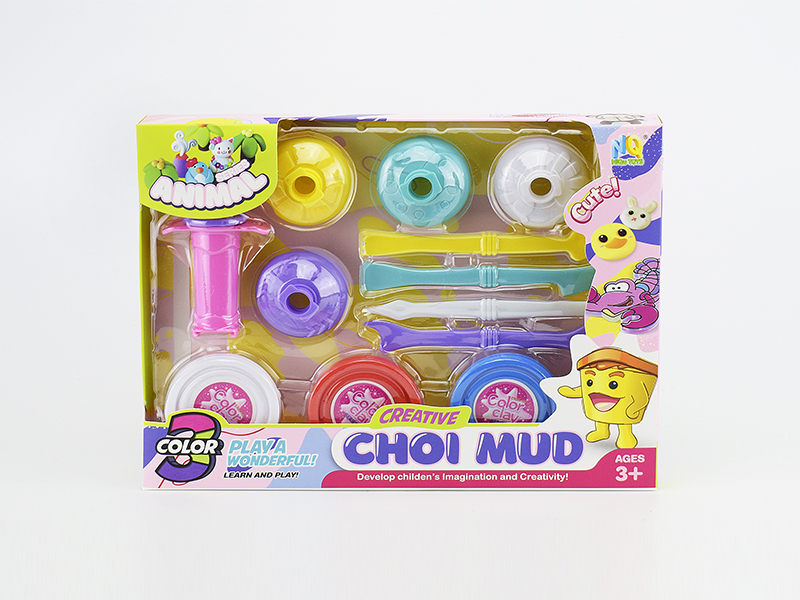 Colored Clay 3D Mold Set