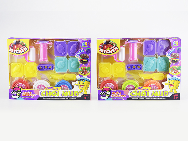 Colored Clay Candy Set