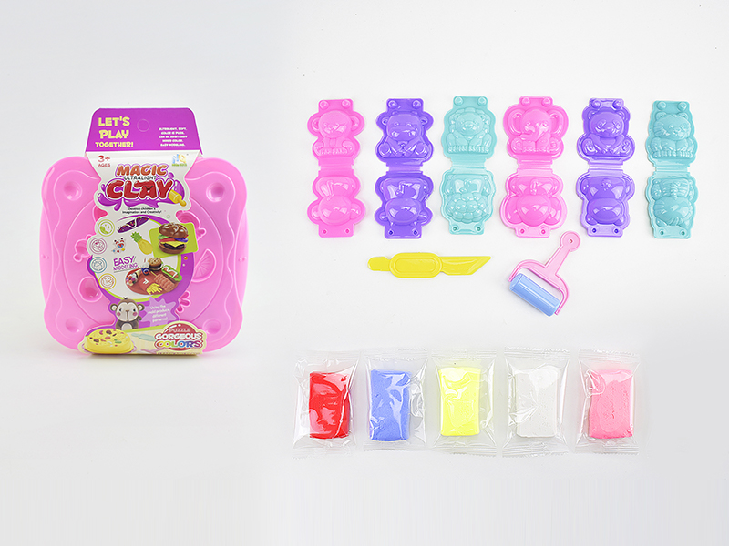 Ultra Light Clay 3D Animal Set