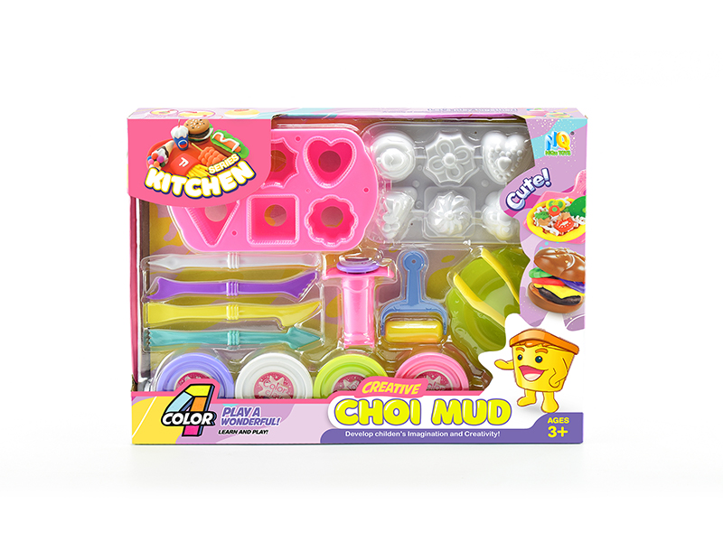 Colored Clay Dim Sum Set