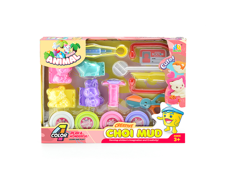 Colored Clay Animal Doctor