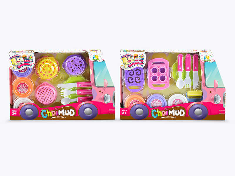 Colored Clay Dim Sum Set