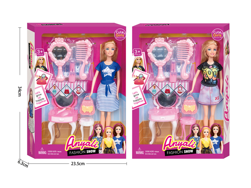Fashion Doll Dressing Table Set