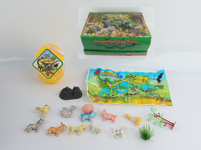 Cartoon Farm Toy12PCS