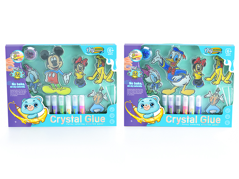 DIY Crystal Glue Painting Animal Set