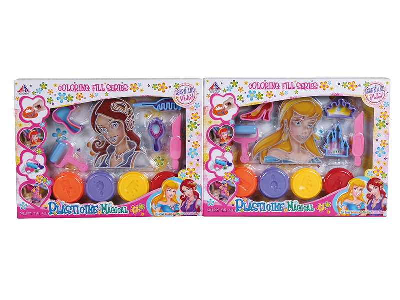 Colored Clay Princess Set