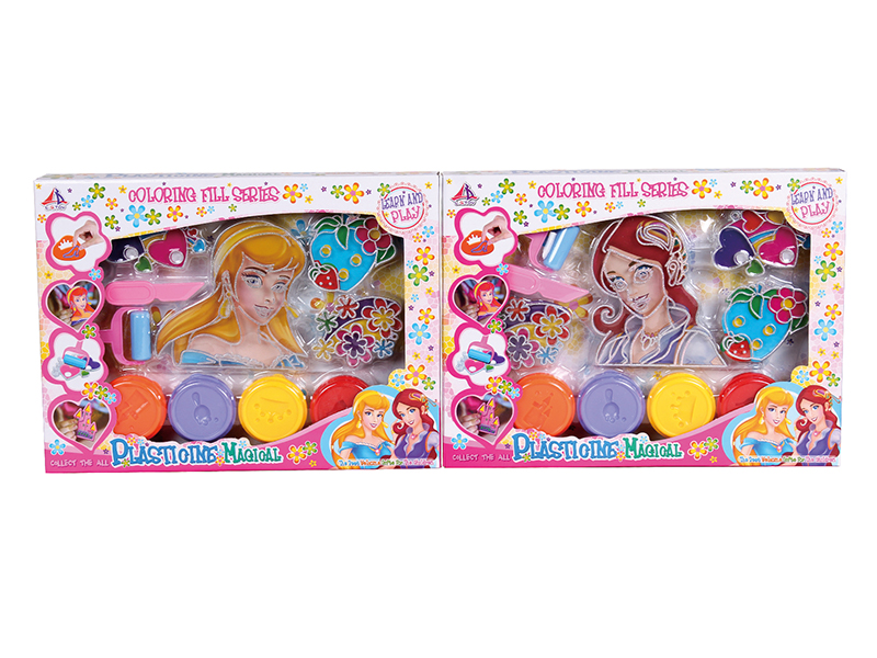 Colored Clay Princess Set