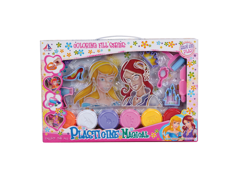 Colored Clay Princess Set