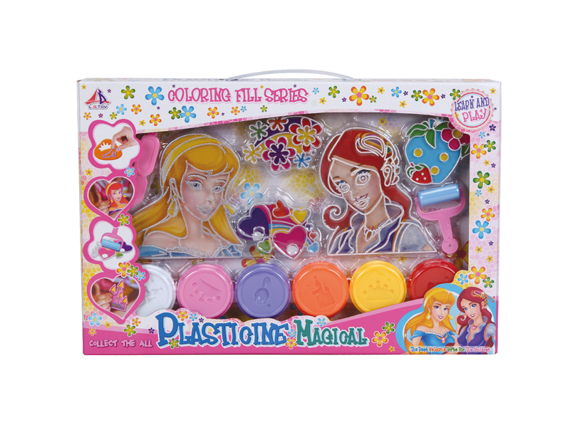 Colored Clay Princess Set